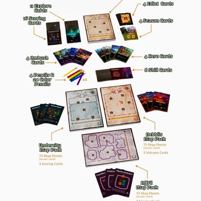 Cartographers: Heroes Collector's Edition (KS Ed.)