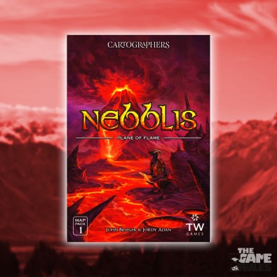 Cartographers Map Pack 1: Nebblis – Plane of Flame (Exp)  Cartographers Map Pack 1: Nebblis – Plane of Flame (Exp)