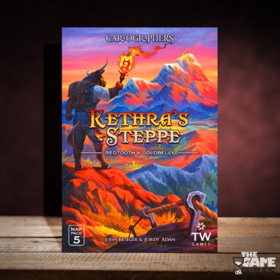 Cartographers Map Pack 5: Kethra's Steppe (Exp)  Cartographers Map Pack 5: Kethra's Steppe (Exp)
