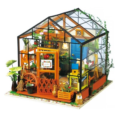Robotime: Cathy's Flower House - 3D Παζλ (1:24) Robotime: Cathy's Flower House - 3D Παζλ (1:24)