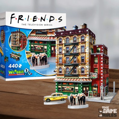 Friends: Central Perk - 3D Παζλ - 440pc