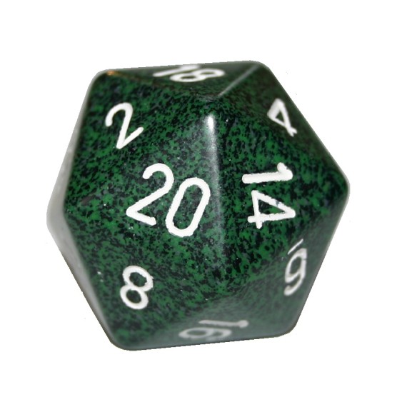 Chessex Speckled 34mm 20-Sided Dice - Recon