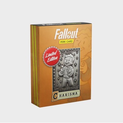 Fallout Limited Edition Perk Card - Charisma Fallout Limited Edition Perk Card - Charisma
