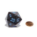 Chessex Speckled 34mm 20-Sided Dice - Blue Stars