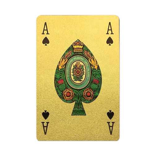 Waddingtons No.1 - Gold Playing Cards