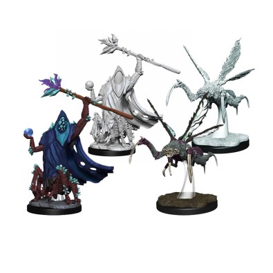 Critical Role Unpainted Miniatures: Core Spawn Emissary and Seer