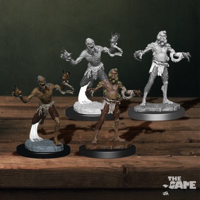 Critical Role Unpainted Miniatures: Husk Zombies