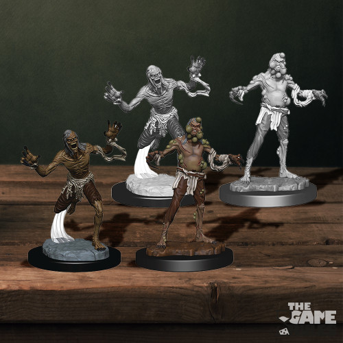 Critical Role Unpainted Miniatures: Husk Zombies