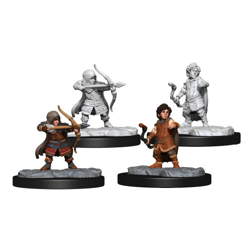 Critical Role Unpainted Miniatures: Lotusden Halfling Ranger Male