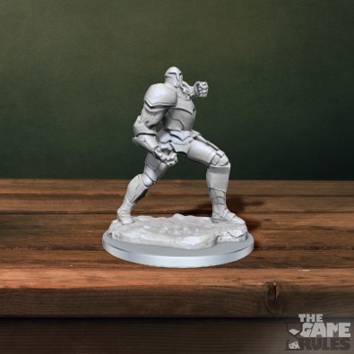 Critical Role Unpainted Miniatures: Platinum Golem