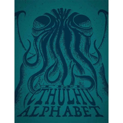 Cthulhu Alphabet - Cerulean Foil (Hardback)