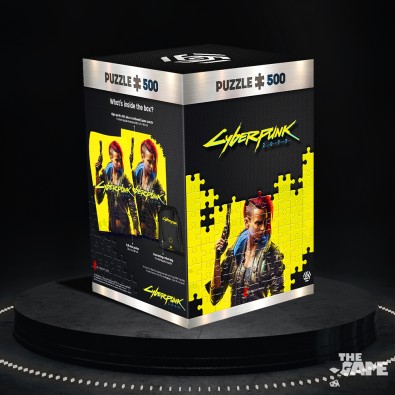 Cyberpunk 2077: Keyart Female V - Παζλ - 500pc