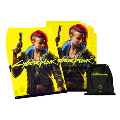 Cyberpunk 2077: Keyart Female V - Παζλ - 500pc