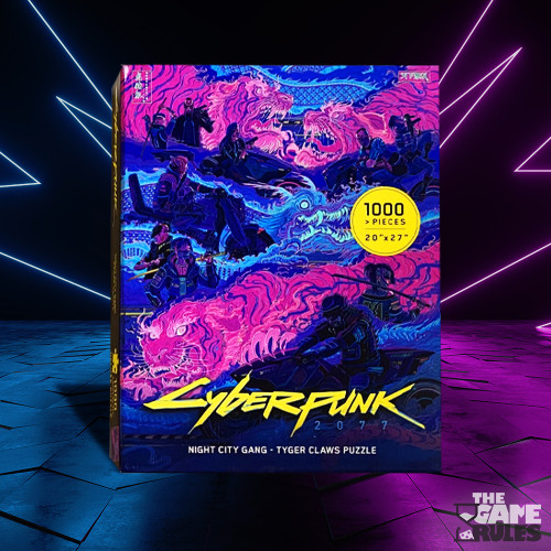 Cyberpunk 2077: Night City Gang - Tyger Claws - Παζλ - 1000pc