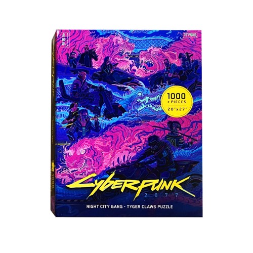 Cyberpunk 2077: Night City Gang - Tyger Claws - Παζλ - 1000pc