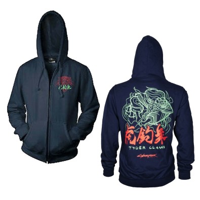 Cyberpunk 2077: Tyger Claws For Lyfe - Zip-Up Hoodie