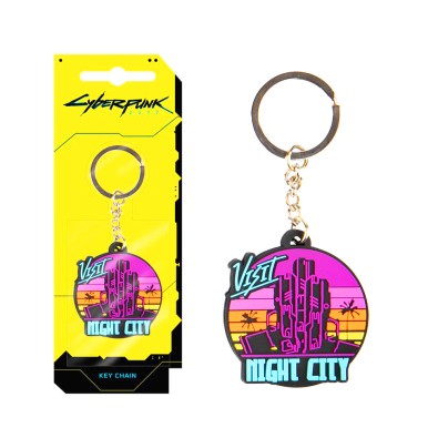 Cyberpunk 2077: Visit Night City - Λαστιχένιο Μπρελόκ