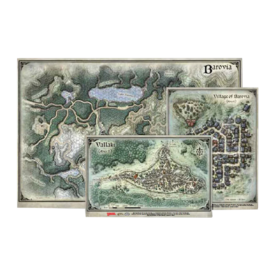 D&D Curse of Strahd: Map Set