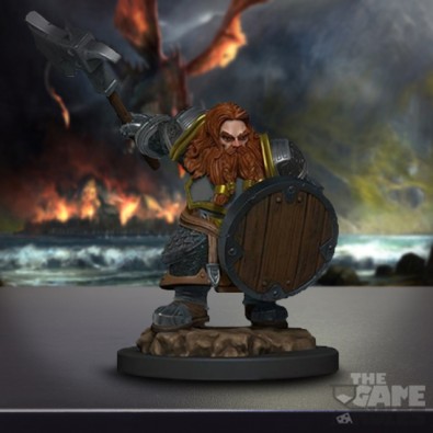 D&D Icons of the Realms Premium Figures: Dwarf Fighter Male