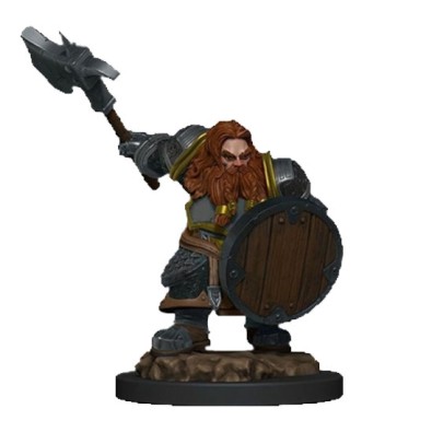 D&D Icons of the Realms Premium Figures: Dwarf Fighter Male