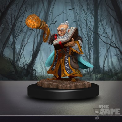 D&D Icons of the Realms Premium Figures: Gnome Wizard Male