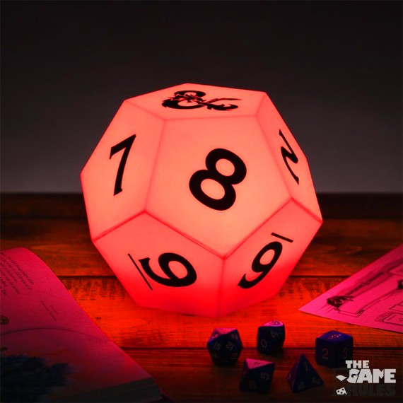 Φωτιστικό Dungeons & Dragons - D12 Ζάρι Multi Color Light