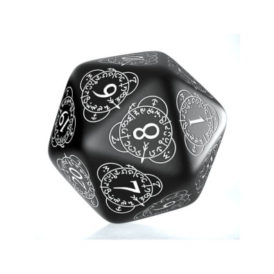 D20 Level Counter: Black & White