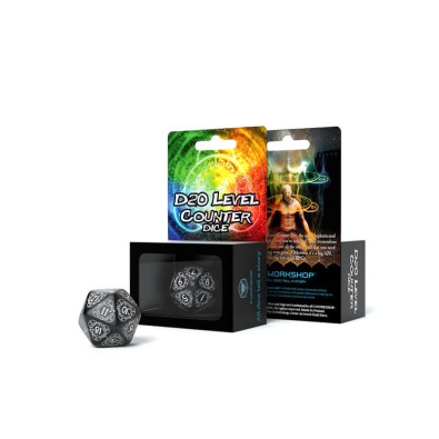 D20 Level Counter: Black & White