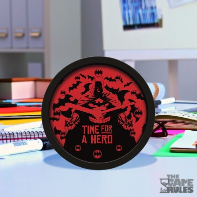 DC Comics: Batman - Time For A Hero - Ρολόι Γραφείου DC Comics: Batman - Time For A Hero - Ρολόι Γραφείου