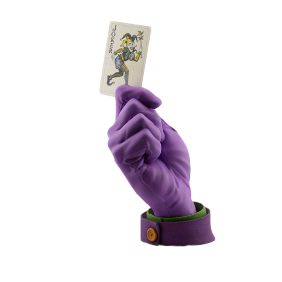 DC Hand Statues: Joker's Calling Card