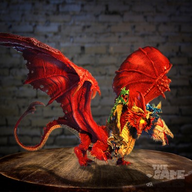 D&D Icons of the Realms Miniatures: Gargantuan Tiamat  D&D Icons of the Realms Miniatures: Gargantuan Tiamat