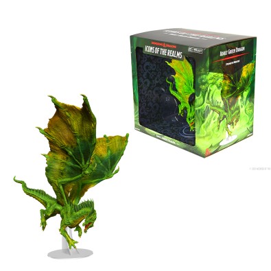 D&D Icons of the Realms Miniatures: Adult Green Dragon D&D Icons of the Realms Miniatures: Adult Green Dragon