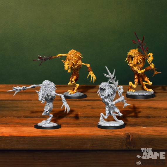 D&D Nolzur's Marvelous Miniatures: Gnoll Witherlings