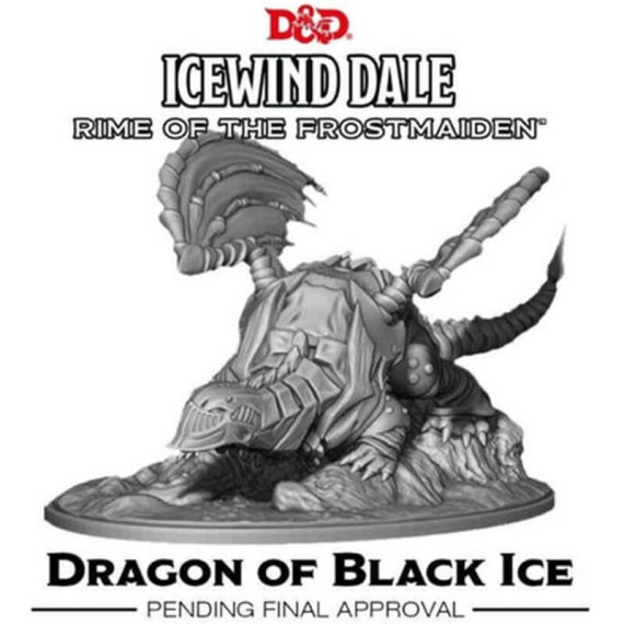 D&D Icewind Dale: Rime of the Frostmaiden - Dragon of Black Ice