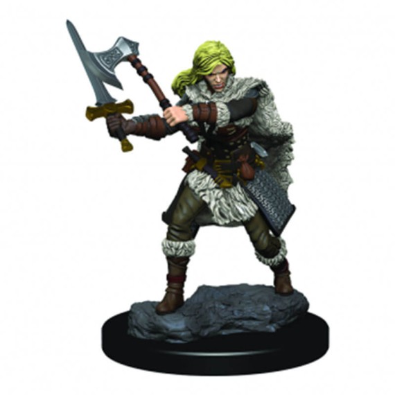 D&D Icons of the Realms Premium Figures: Human Female Barbarian