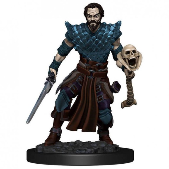 D&D Icons of the Realms: Premium Painted Figure - Human Warlock Male