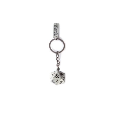 Dungeons & Dragons - Dice 3D  Μεταλλικό Μπρελόκ