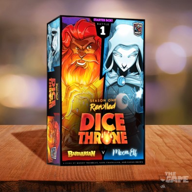 Dice Throne: Season One ReRolled – Barbarian v. Moon Elf