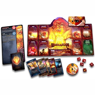 Dice Throne: Season One ReRolled – Barbarian v. Moon Elf