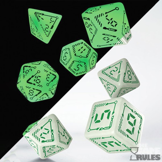 Digital Glowing (7 Dice Set)