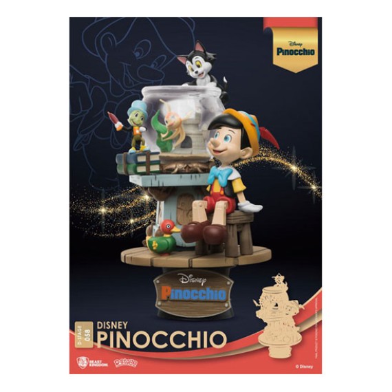 Disney Classic Animation Series - D-Stage PVC Diorama Pinocchio 