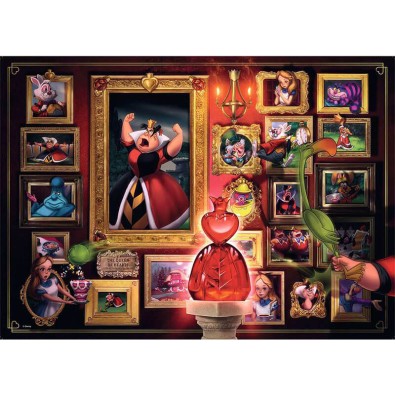 Disney: Villainous Queen of Hearts Puzzle - 1000pc