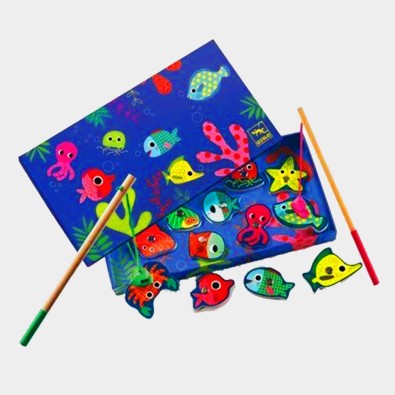 Djeco: Ξύλινο Παιχνίδι - Μαγνητικό Ψάρεμα (Πολύχρωμα Ψάρια) Djeco: Ξύλινο Παιχνίδι - Μαγνητικό Ψάρεμα (Πολύχρωμα Ψάρια)