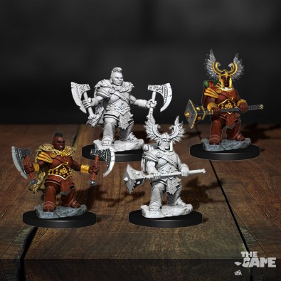 D&D Frameworks: Dwarf Barbarian Female D&D Frameworks: Dwarf Barbarian Female