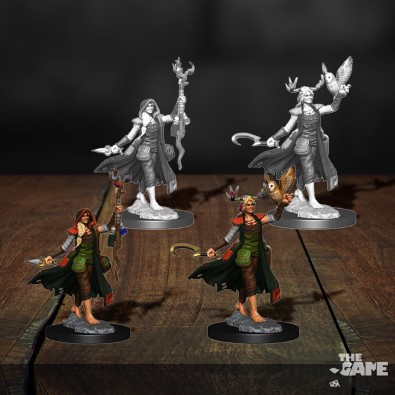 D&D Frameworks: Human Druid Female