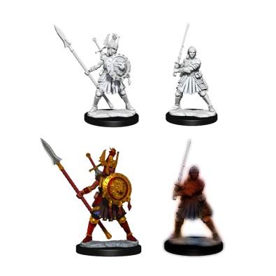 D&D Frameworks: Human Fighter Female