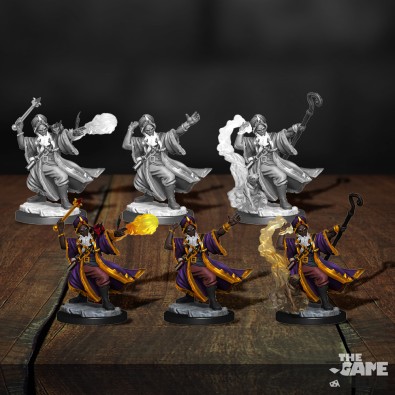 D&D Frameworks: Human Wizard Male