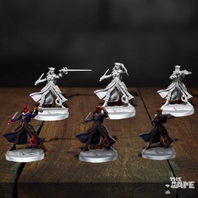 D&D Frameworks: Tiefling Rogue Female