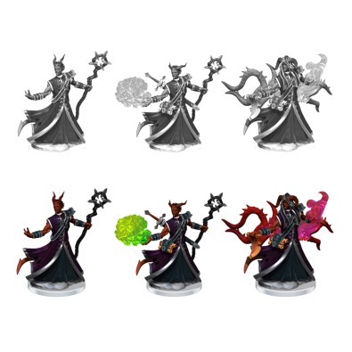 D&D Frameworks: Tiefling Warlock Male