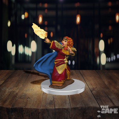D&D Icons of the Realms Premium Figures: Female Dwarf Wizard